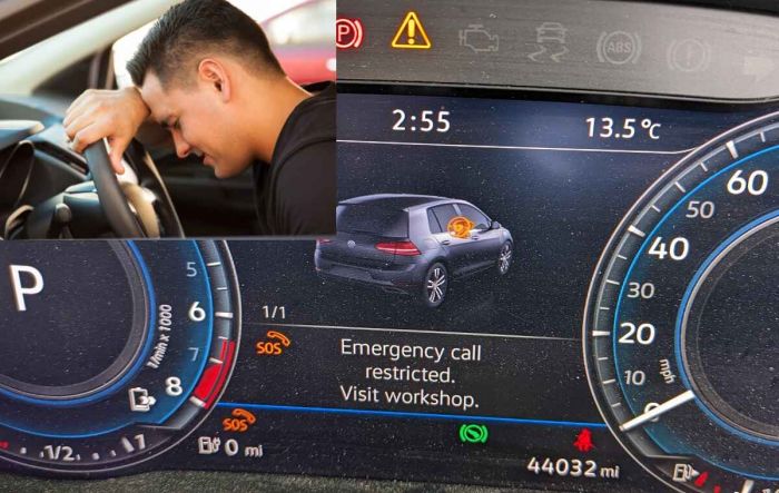Most common error messages and warning lights in various car brands