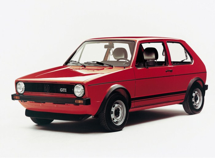 1975 2019 7 Generations Of The Volkswagen Golf In 45 Years