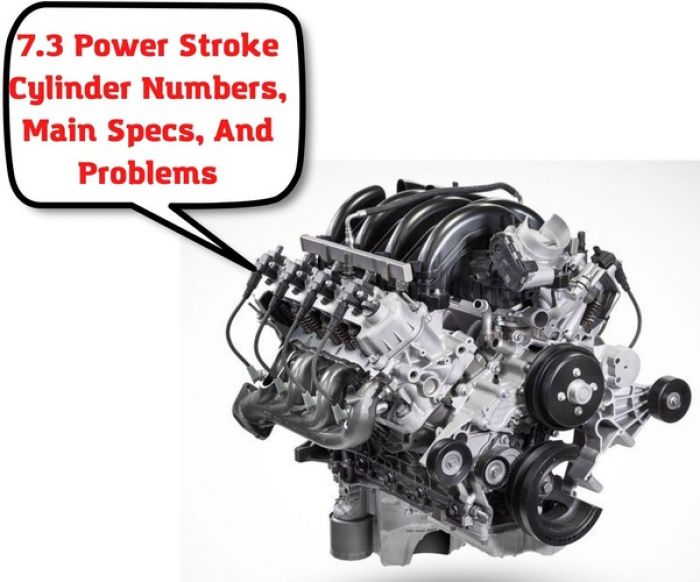 7.3 Power Stroke Cylinder Numbers, Firing Order, Main Specs, And Problems