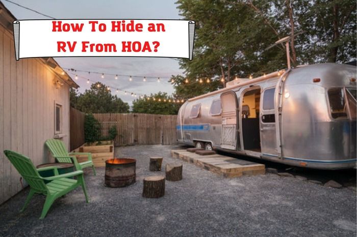 How To Hide an RV From HOA? We Found All Ways to Park Your RV Near House