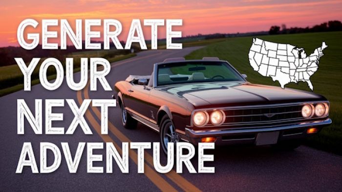 Random Road Trip Oracle - Generate Your Next Adventure