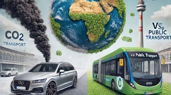 CO2 vs Public Transport Calculator: Compare Your Car's Emissions to Public Transit