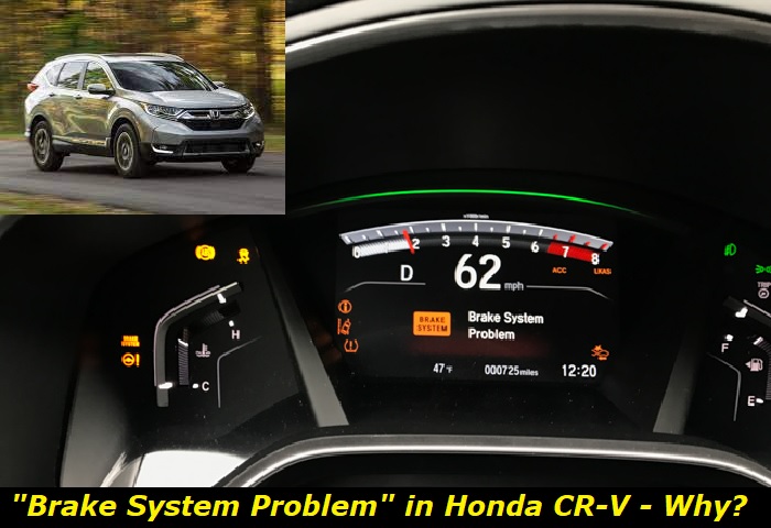 Honda CR-V Brake System Problem, Car Won't Start — Why?