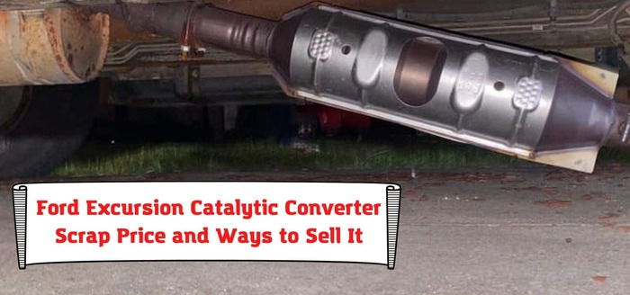 ford excursion catalytic converter scrap price
