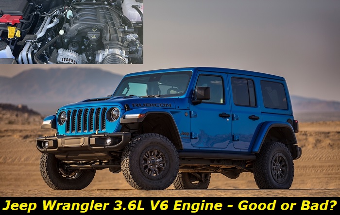 2022 Jeep Wrangler  V6 Engine Longevity, Problems, and Specs