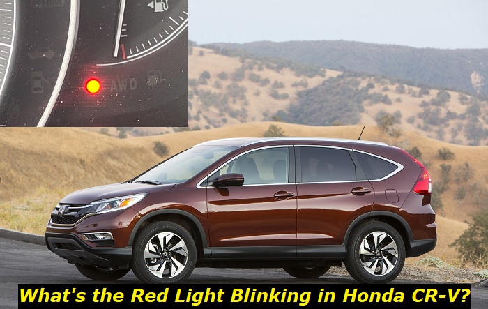 Red Light Blinking In Honda Cr V After