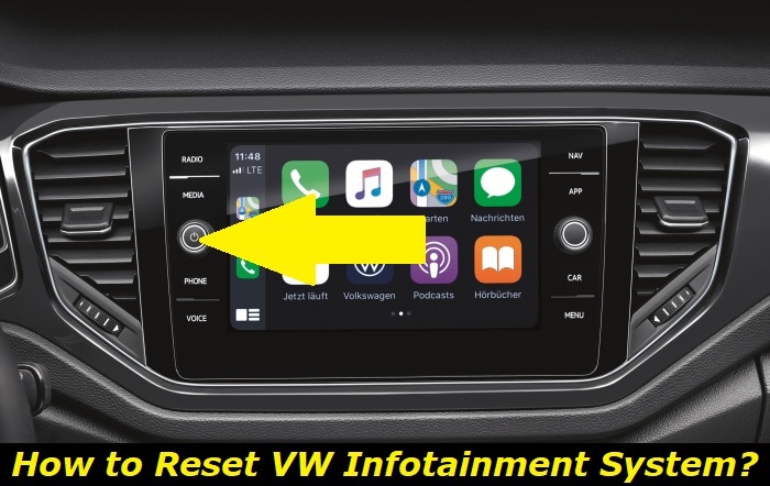 How to Reset Vw Tiguan Infotainment System  