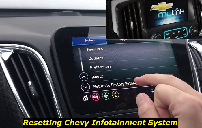 Chevy Infotainment System Reset When Needed And How To Complete – Howtodoes