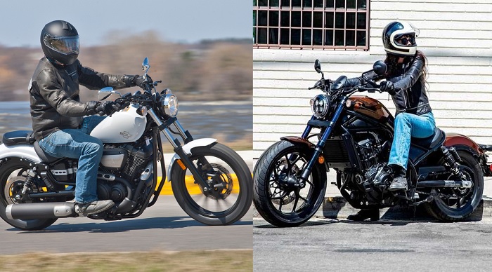 Honda Rebel vs Yamaha Bolt Specs Prices Reviews And Opinions